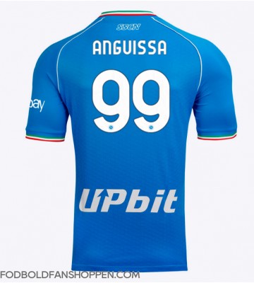 SSC Napoli Frank Anguissa #99 Hjemmebanetrøje 2023-24 Kortærmet